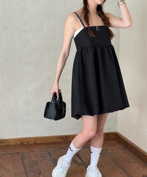 「Per sist ence」 キャミソールワンピース FREE オフホワイト レディース_画像5