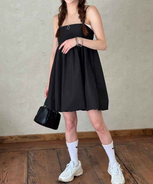 「Per sist ence」 キャミソールワンピース FREE オフホワイト レディース_画像7