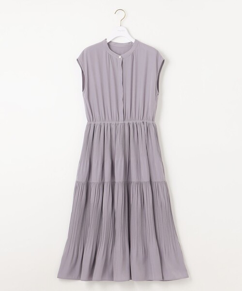 「ANY SIS」 ノースリーブワンピース 2 ネイビー レディース_画像6