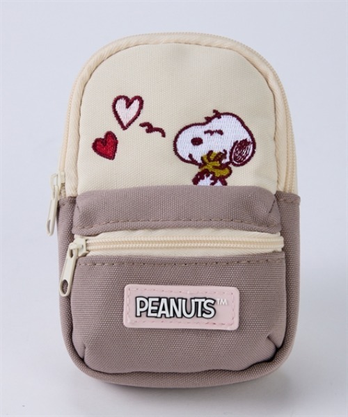 ニッセン（nissen） ポーチ スヌーピー バックパックデザインカラビナ
