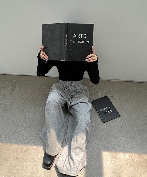 「chuclla」 スウェットパンツ M ブラック レディース_画像6