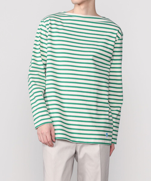 「ORCIVAL」 長袖Tシャツ 5 ブラック メンズ_画像8