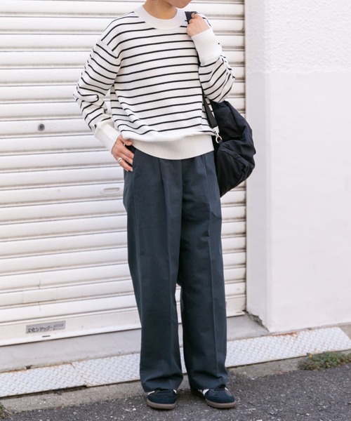 「FORK&SPOON」 チノパンツ 1 ベージュ レディース_画像6