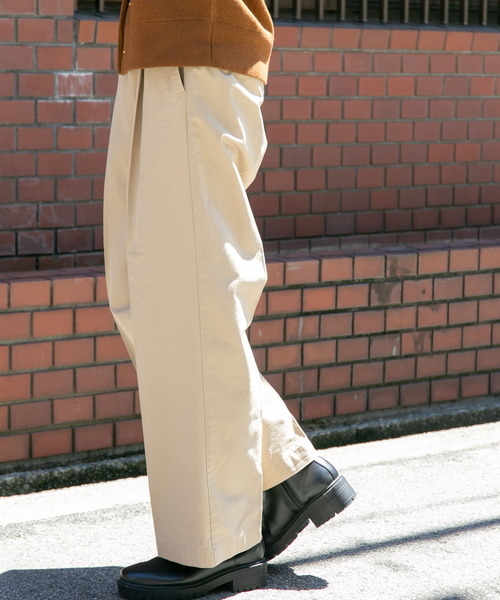 「FORK&SPOON」 チノパンツ 1 ベージュ レディース_画像9