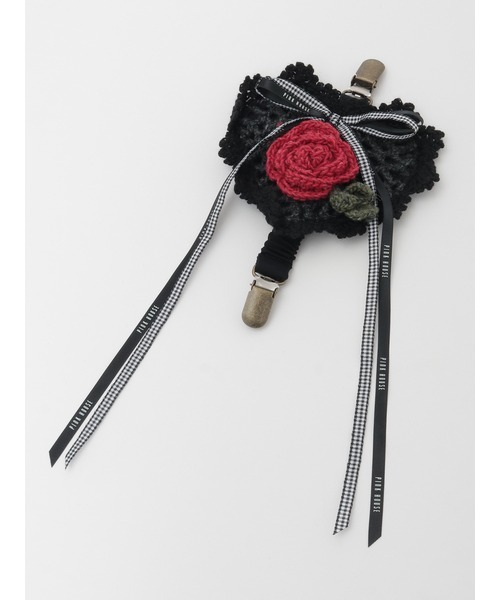 PINK HOUSE（ピンクハウス） ブローチ モチーフ付きハートモチーフ