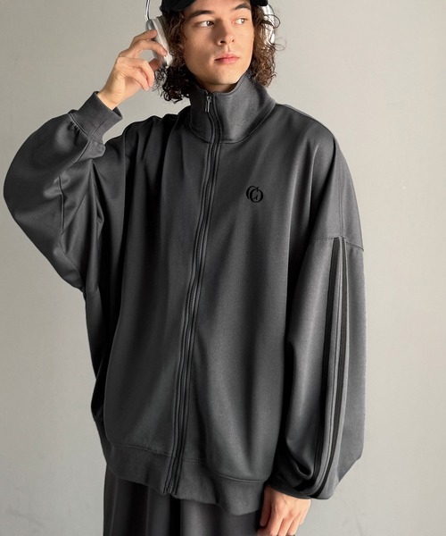 「Classical Origin」 カーディガン LARGE チャコールグレー メンズ_画像5