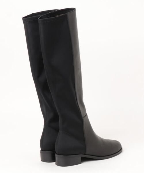 「neue diffusion」 ロングブーツ L ブラック レディース_画像2