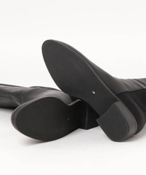 「neue diffusion」 ロングブーツ L ブラック レディース_画像3