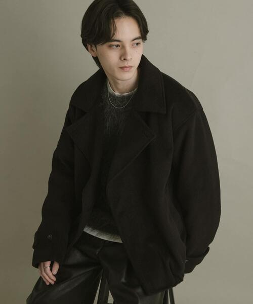 【NEW】センスオブプレイスバイアーバンリサーチ（SENSE OF PLACE）/シャギーダブルスタンドブルゾン SENSE OF PLACE by URBAN RESEARCH ブルゾン アウター シャギーダブル