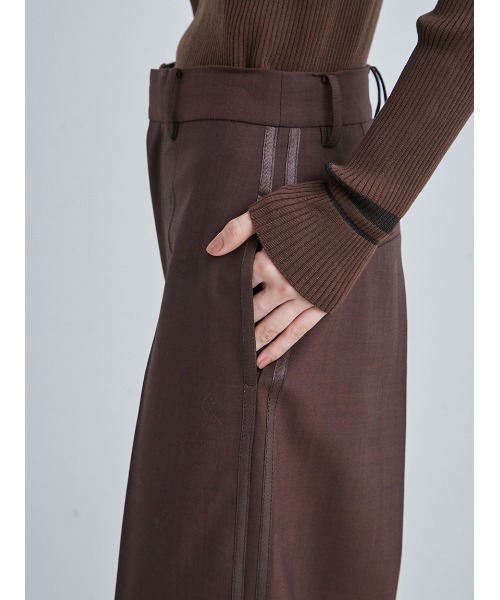 「MIESROHE」 パンツ 1 ベージュ レディース_画像4