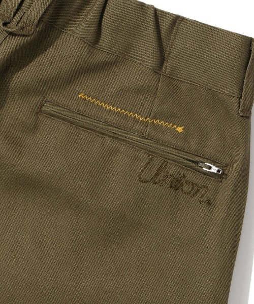 「UNION(UNION TOKYO)」 パンツ MEDIUM オリーブ メンズ_画像2