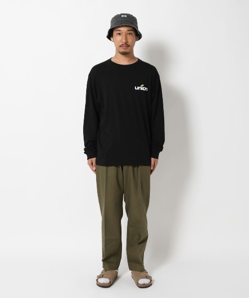 「UNION(UNION TOKYO)」 パンツ MEDIUM オリーブ メンズ_画像6