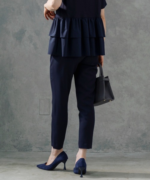 「Sono」 パンツ 1 ネイビー レディース_画像3