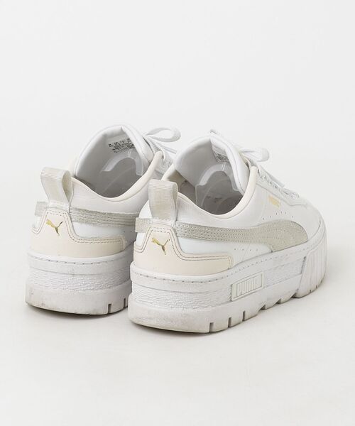 「PUMA」 ローカットスニーカー 23.5cm ホワイト レディース_画像2