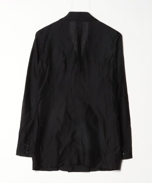 「ENCHANTEMENT」 テーラードジャケット 38 ブラック レディース_画像2