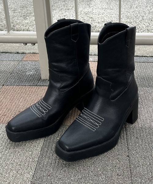 「sedacle girl」 ブーツ LARGE ブラウン レディース_画像3