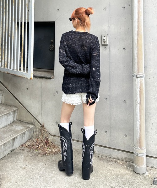 「sedacle girl」 ブーツ LARGE ブラウン レディース_画像7