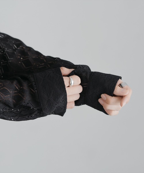 「epnok」 長袖シャツ LARGE ブラウン メンズ_画像8