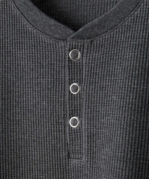 CLEL（クレイル） ヘンリーネック tシャツ 「CLEL」Functional Thermal