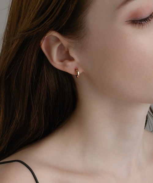 「muku」 イヤリング(両耳用) FREE シルバー レディース_画像5