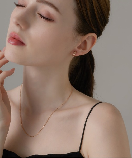 「muku」 イヤリング(両耳用) FREE シルバー レディース_画像6