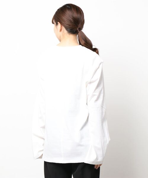 「bonjour records」 「XXXXXXSOCIETY」長袖カットソー FREE ホワイト レディース_画像3