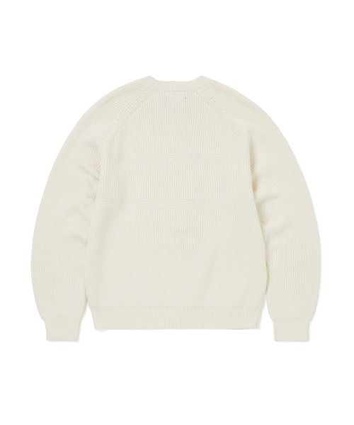 「thisisneverthat」 長袖ニット S ベージュ メンズ