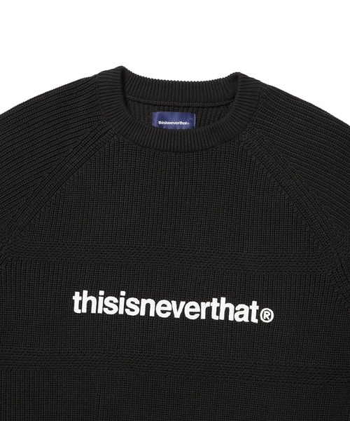 「thisisneverthat」 長袖ニット S ベージュ メンズ