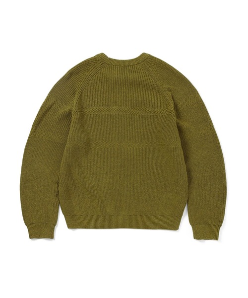 「thisisneverthat」 長袖ニット S ベージュ メンズ