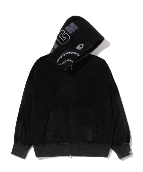 「A BATHING APE」 ジップアップパーカー X-LARGE ブラック メンズ