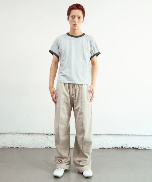 NVRFRGT（ネヴァーフォーゲット） パンツ 「NVRFRGT」CURVED LEG