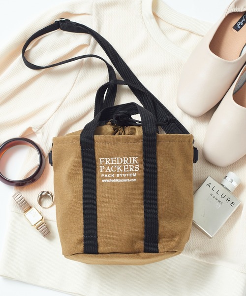 「FREDRIK PACKERS」 2WAYバッグ FREE ベージュ レディース_画像6