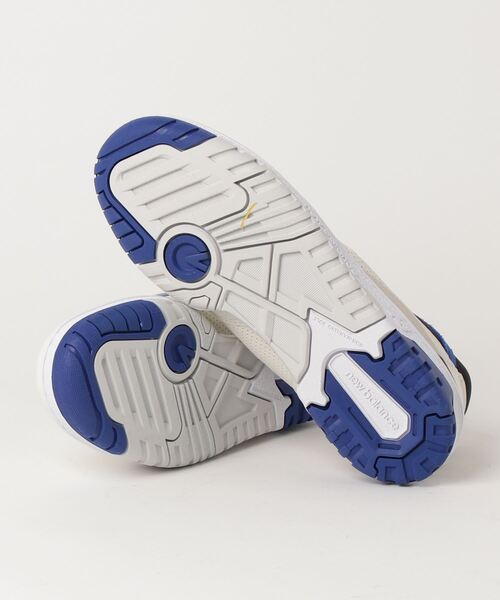 「New Balance」 ローカットスニーカー 24.5cm ホワイト×レッド メンズ_画像2