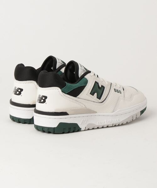 「New Balance」 ローカットスニーカー 24.5cm ホワイト×レッド メンズ_画像8