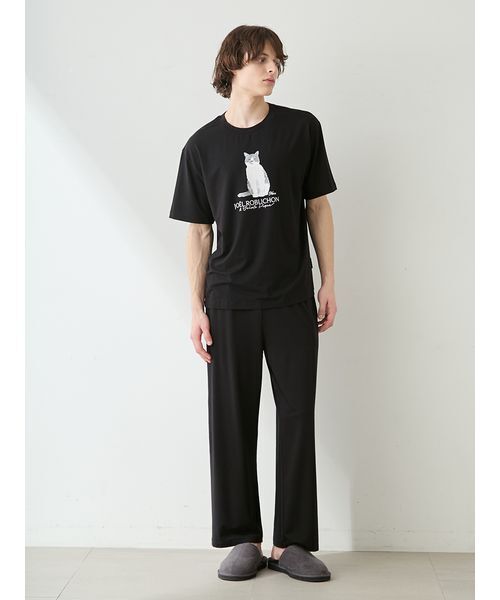 JOEL ROBUCHON 新品未使用 ジェラートピケ　上下セット ジェラート ピケとジョエル・ロブションのコラボルームウエアに新作