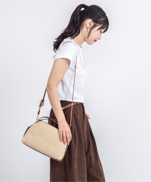 かごバッグ カゴバッグ 「GIANNI CHIARINI/ジャンニキアリーニ」2WAY