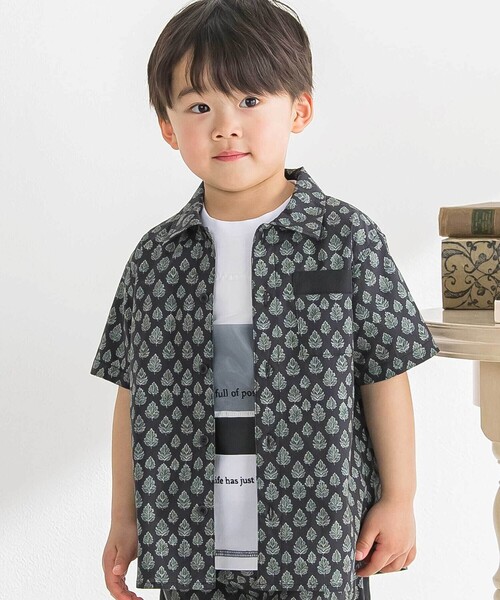 BeBe Petits Pois Vert（ベベ プチ ポワ ヴェール） セットアップ 