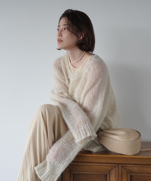 「ETRE TOKYO」 ノースリーブワンピース FREE ベージュ レディース_画像7