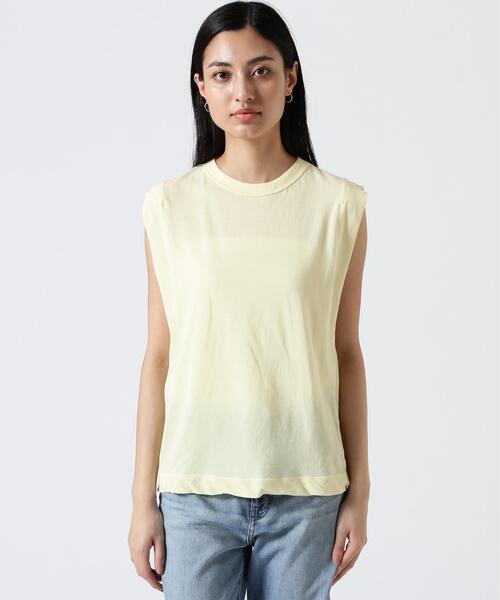 ATON（エイトン） tシャツ FRESCA SINGLE JERSEY /TANK TOP レディース