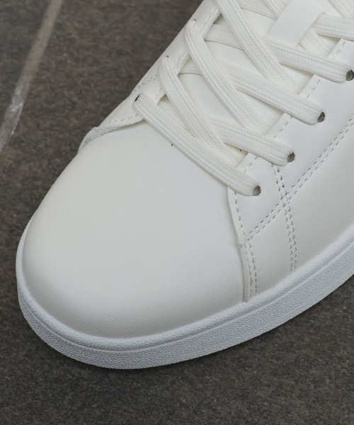「U.S. POLO ASSN.」 ローカットスニーカー 23cm ホワイト×ブラック メンズ_画像5