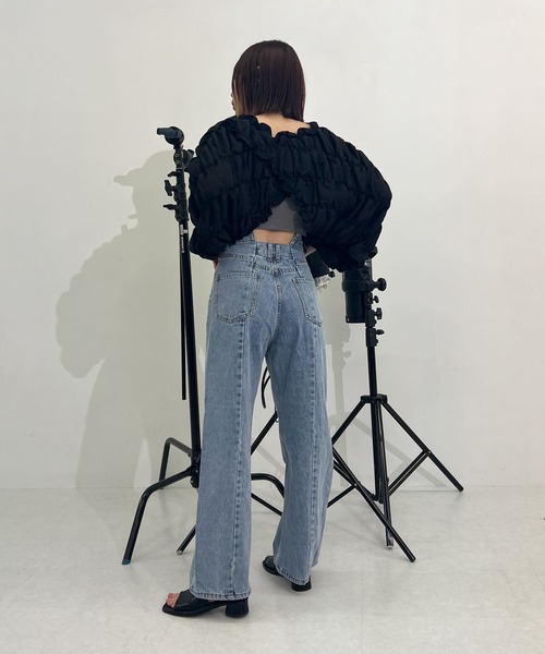 「KBF」 デニムパンツ 36 ブルー レディース_画像7