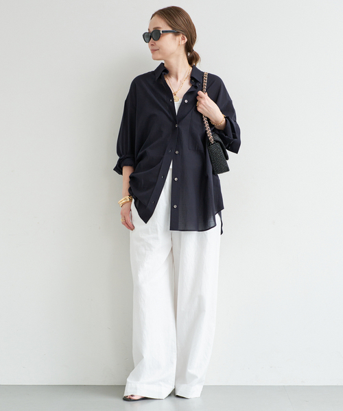 Deuxieme Classe（ドゥーズィエムクラス） ブラウス シャツ Cotton