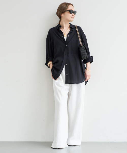 Deuxieme Classe（ドゥーズィエムクラス） ブラウス シャツ Cotton