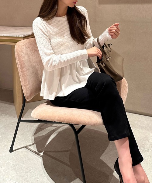 「KOBE LETTUCE」 デニムパンツ X-SMALL インディゴブルー レディース_画像4