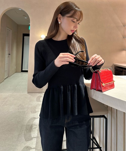 「KOBE LETTUCE」 デニムパンツ X-SMALL インディゴブルー レディース_画像7