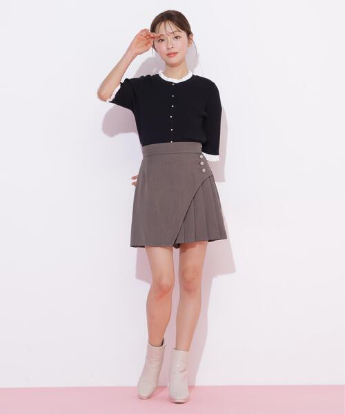 「JILL by JILL STUART」 半袖ニット FREE ブルー レディース_画像3