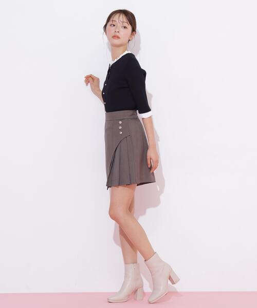 「JILL by JILL STUART」 半袖ニット FREE ブルー レディース_画像4