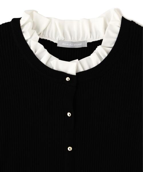「JILL by JILL STUART」 半袖ニット FREE ブルー レディース_画像8