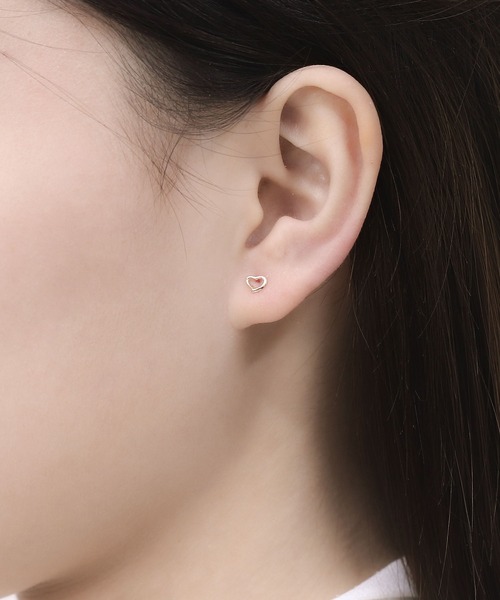 「ESTELLE」 ピアス（両耳用） - イエローゴールド レディース_画像6