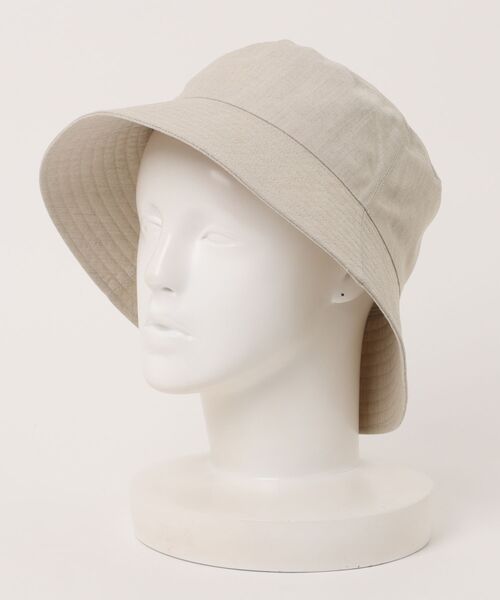 KIJIMA TAKAYUKI CAP ベージュ KIJIMA TAKAYUKI（キジマタカユキ） 帽子 1 ベージュ レディース